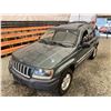 Image 4 : PARKSVILLE - 2004 JEEP GRAND CHEROKEE GREEN 208072 KMS - B131712