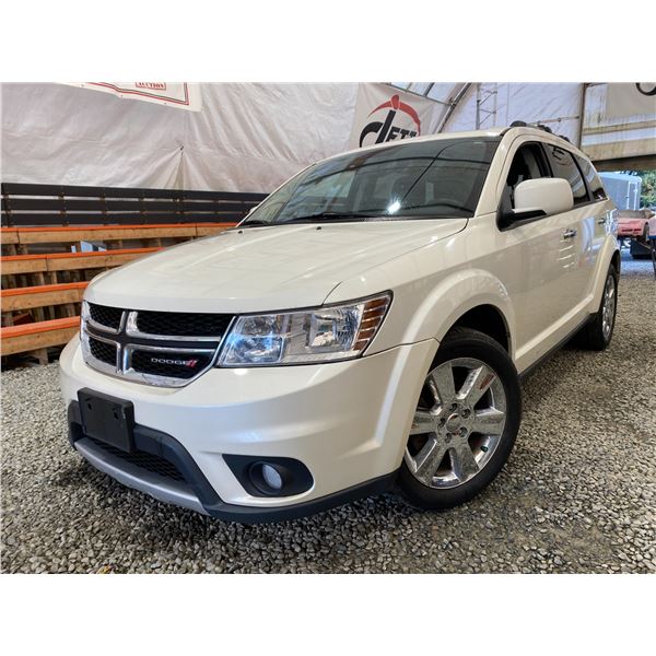 PARKSVILLE - 2013 DODGE JOURNEY WHITE 167261 KMS - P696020