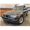 Image 1 : PARKSVILLE - 2005 BMW X3 GREY 223871 KMS - JD15650