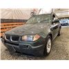 Image 2 : PARKSVILLE - 2005 BMW X3 GREY 223871 KMS - JD15650