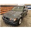 Image 3 : PARKSVILLE - 2005 BMW X3 GREY 223871 KMS - JD15650