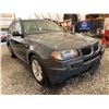 Image 8 : PARKSVILLE - 2005 BMW X3 GREY 223871 KMS - JD15650