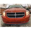 Image 5 : PARKSVILLE - 2007 DODGE CALIBER ORANGE  KMS - B551070