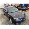 Image 10 : PARKSVILLE - 2005 MAZDA MAZDA3 BLACK 273583 KMS - B313384A