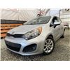 Image 1 : PARKSVILLE - 2013 KIA RIO SILVER 244907 KMS - D873629 "NO RESERVE"