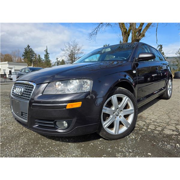 DUNCAN - 2006 AUDI A3 BLACK 275380 KMS - J181312