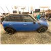 Image 12 : PARKSVILLE - 2012 MINI COUNTRYMAN BLUE 184700 KMS - BL58762