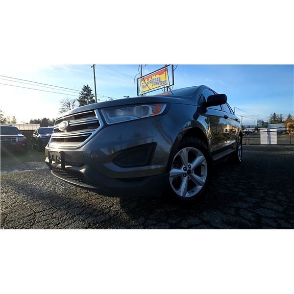 DUNCAN - 2016 FORD EDGE GREY 220975 KMS - DC01217