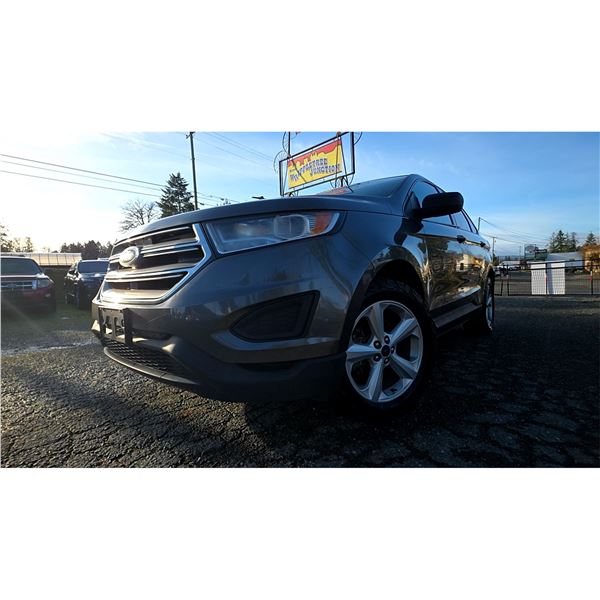 DUNCAN - 2016 FORD EDGE GREY 220975 KMS - DC01217