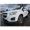 Image 1 : DUNCAN - 2014 CHEVROLET TRAX WHITE  155668 KMS - J158943