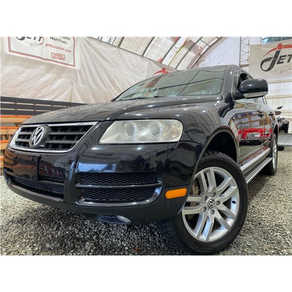 PARKSVILLE - 2007 VOLKSWAGEN TOUAREG BLACK 255745 KMS - P005824