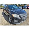 Image 6 : DUNCAN - 2014 CHEVROLET TRAX BLACK  291228 KMS - D184900