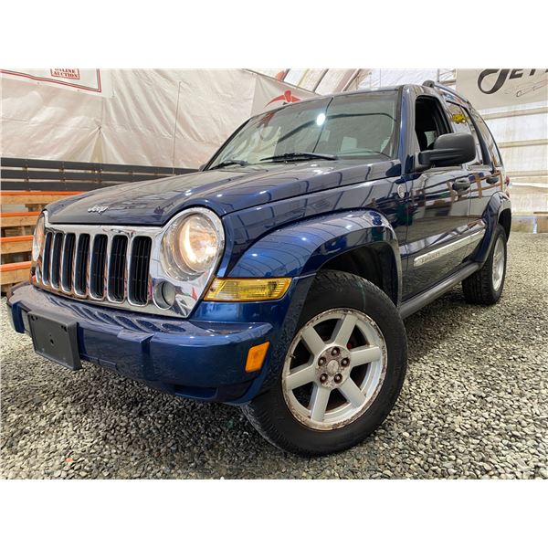 PARKSVILLE - 2005 JEEP LIBERTY BLUE 172219 KMS - D560516
