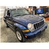 Image 9 : PARKSVILLE - 2005 JEEP LIBERTY BLUE 172219 KMS - D560516