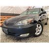 Image 1 : PARKSVILLE - 2004 TOYOTA CAMRY BLACK 382936 KMS - B501034
