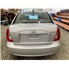 Image 18 : PARKSVILLE - 2007 HYUNDAI ACCENT SILVER 234514 KMS - B149136