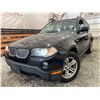 Image 1 : PARKSVILLE - 2007 BMW X3 BLACK 265951 KMS - BE50642