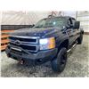 Image 3 : PARKSVILLE - 2011 CHEVROLET SILVERADO BLUE 213226 KMS - D218681