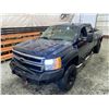 Image 4 : PARKSVILLE - 2011 CHEVROLET SILVERADO BLUE 213226 KMS - D218681