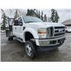 Image 5 : DUNCAN - 2008 FORD F-450 WHITE  197270 KMS - JD84660