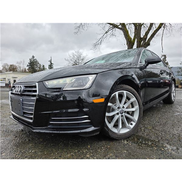DUNCAN - 2017 AUDI A4 BLACK 204884 KMS - D053419