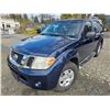 Image 2 : DUNCAN - 2008 NISSAN PATHFINDER BLUE 206004 KMS - J656199