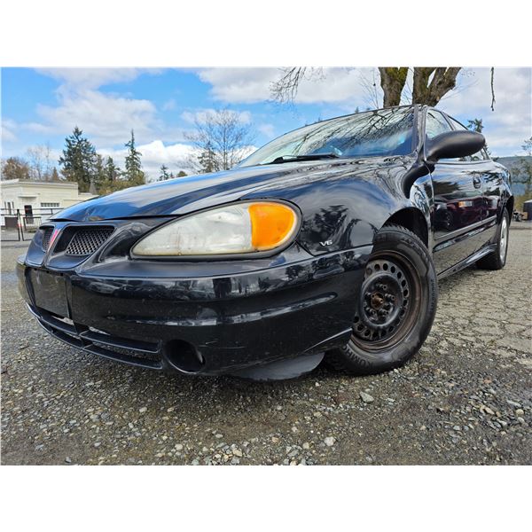 DUNCAN - 2005 PONTIAC GRAND AM BLACK 197762 KMS - J196479
