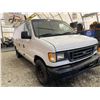 Image 8 : PARKSVILLE - 2003 FORD E-150 WHITE 298151 KMS - DA09985