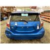 Image 18 : PARKSVILLE - 2013 TOYOTA PRIUS C BLUE 386147 KMS - D537510