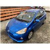 Image 4 : PARKSVILLE - 2013 TOYOTA PRIUS C BLUE 386147 KMS - D537510