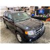 Image 10 : PARKSVILLE - 2008 FORD ESCAPE BLACK 276552 KMS - BA31969