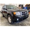 Image 8 : PARKSVILLE - 2008 FORD ESCAPE BLACK 276552 KMS - BA31969