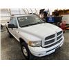 Image 10 : PARKSVILLE - 2004 DODGE RAM WHITE 150221 KMS - D191782