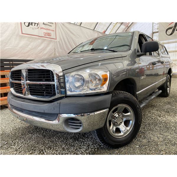 PARKSVILLE - 2008 DODGE RAM GREY 207742 KMS - D110867