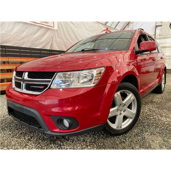 PARKSVILLE - 2012 DODGE JOURNEY RED 249841 KMS - B320419