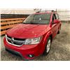 Image 3 : PARKSVILLE - 2012 DODGE JOURNEY RED 249841 KMS - B320419