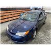 Image 4 : PARKSVILLE - 2007 SATURN ION BLUE 148233 KMS - D138851
