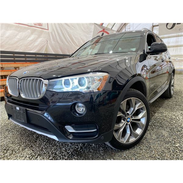 PARKSVILLE - 2017 BMW X3 BLACK 94403 KMS - DD99695