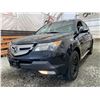 Image 2 : PARKSVILLE - 2009 ACURA MDX BLACK 478049 KMS - D000867