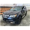 Image 3 : PARKSVILLE - 2009 ACURA MDX BLACK 478049 KMS - D000867