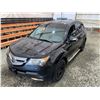 Image 4 : PARKSVILLE - 2009 ACURA MDX BLACK 478049 KMS - D000867