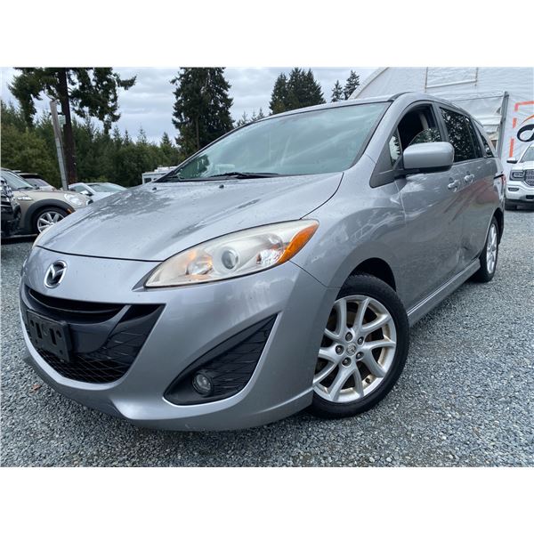 PARKSVILLE - 2012 MAZDA MAZDA5 GREY 205635 KMS - B128619