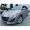 Image 1 : PARKSVILLE - 2012 MAZDA MAZDA5 GREY 205635 KMS - B128619