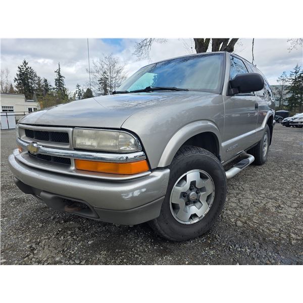 DUNCAN - 2005 CHEVROLET BLAZER SILVER  186253 KMS - D109093