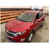 Image 4 : PARKSVILLE - 2021 CHEVROLET EQUINOX RED 156635 KMS "REPO" - J112687