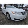 Image 5 : DUNCAN - 2011 CHRYSLER 200 WHITE 159343 KMS - D565550
