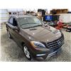 Image 10 : PARKSVILLE - 2015 MERCEDES-BENZ ML-CLASS BROWN 136614 KMS - D613676
