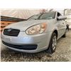Image 2 : PARKSVILLE - 2007 HYUNDAI ACCENT SILVER 234514 KMS - B149136
