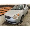 Image 3 : PARKSVILLE - 2007 HYUNDAI ACCENT SILVER 234514 KMS - B149136