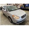 Image 9 : PARKSVILLE - 2007 HYUNDAI ACCENT SILVER 234514 KMS - B149136